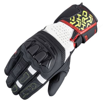 Held REVEL 3.0 sportovní kožené rukavice červené/žluté